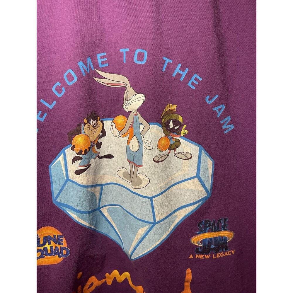 Purple Diamond Supply Co Space Jam Vintage Tee Size 2XL - Picture 4 of 8